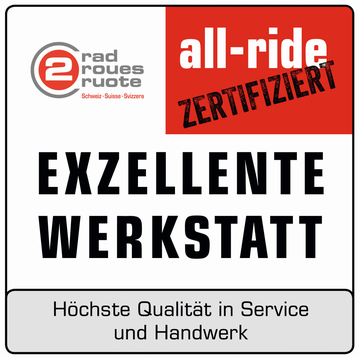 all-ride zertifiziert: Exzellente Werkstatt