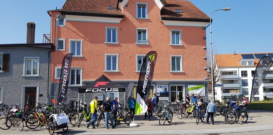 Das Geschäft von Velo Peter an der Winterthurerstrasse in Sirnach